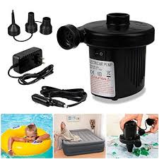 Ximito Electric Air Pump For Inflatable Inflator Deflator 110v Ac 12v Dc Quick Fill Air Pump For Air Mattress Pool Boat Raft Be Inflators Air Pump Air Mattress
