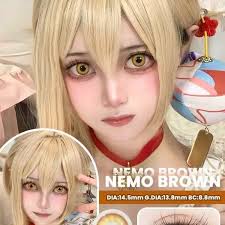 doya金黄色美瞳：cosplay神器，让你一秒入戏，成为漫展焦点！-其它彩妆-淘宝好物网