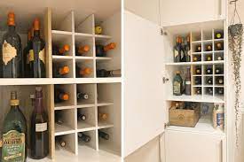 Measure the depth of your kitchen cabinet as the length measurement for the shelf. Easy Wine Rack For Metod Kitchen Cabinet Ikea Hackers