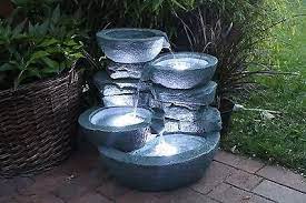springbrunnen cascades inkl 3x led beleuchtung gartenbrunnen zimmerbrunnen kaufen bei hood de springbrunnen gartenbrunnen zimmerbrunnen