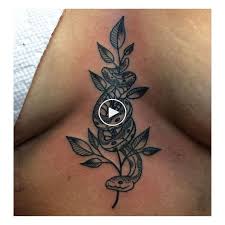 Adorable Delicate Snake Sternum Tattoo By Sophie C 39 Est La Vie Forearmtattoos Ribcagetattoos Sternumtattoos Sternum Tattoo Tattoos Body Art Tattoos