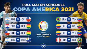 Copa america 2021 is finally upon us after having to wait a year for the south american football extravaganza to start.a late change of hosts managed. Match Schedule Copa America 2021 Jungsa Football Youtube