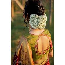 Anya Boutique Coimbatore On Instagram Rich Designs Merge With The Classic Luxury Of Kanchi In T Saree Hairstyles Indian Bride Hairstyle Blouse Designs Indian