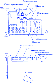 Always verify all wires, wire colors and diagrams before applying any information found here to your vehicle. Honda Accord 1998 Engine Fuse Box Block Circuit Breaker Diagram Carfusebox