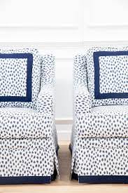 The Kate Chair Blue And White Living Room Swivel Chair Living Room White Room Decor