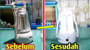 Lampu senter ini memakai sumber daya baterai aa sebanyak 2 buah. Lampu Emergency Rusak Jangan Dulu Dibuang Cara Memperbaiki Lampu Emergency Led Yang Rusak Youtube