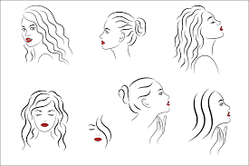 See more ideas about twarz, portret, rysunek. Kobiece Twarze Grafiki Wektorowe Do Komercyjnego Uzytku