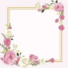 Peony Spring Transparent Vintage Floral High Resolution Frame Background Clip Orary Line P Watercolor Flower Background Watercolor Flowers Floral Border Design