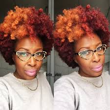 Brownish red hair with blonde highlights. Natural Hair Color Inspo The Red Blonde Combo Toia Barry