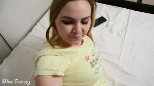 Miss Fantasy - Step sister caught watching porn and fucked in mouth