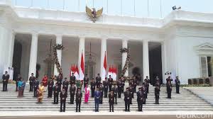 Berikutan pergolakan politik malaysia pada 23 februari 2020. Menteri Kabinet Indonesia Maju Foto Bersama Usai Dilantik