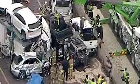 El accidente deja, de momento. 6 Oemcegls5hhm