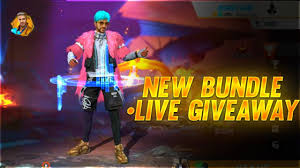 Nah, pas banget nih guys, karena tipspintar.com mau kasih kamu beberapa koleksi wallpaper free fire hd paling keren yang dapat kamu download secara gratis! Free Fire Live Giveaway New Bundal Garena Free Fire Tgpahadi Download Rooter Youtube