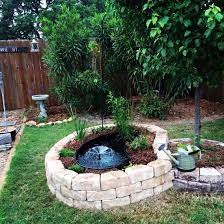 Above Ground Pond I Like The General Design But The Pond Liner Needs To Be Hidden Waterfalls Backyard Ponds Backyard Pond Landscaping