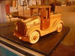 Caminhonete Em Madeira Wood Toys Wooden Toys Wood