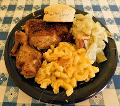 Stack the two cheeses and spinach on top of the ham and roll up tightly. Lunch Special Meat And 2 Oven Baked Chicken Mac And Cheese Cabbage And A Biscuit Delicious Felt Healthy Nothing Was Greasy Picture Of Julia Belle S Florence Tripadvisor