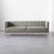 Pick out one of our perfectly sized tufted sofa beds from apt2b to get a convertible couch that's just as stylish as it is convenient. Savile Tufted Sofa Reviews Cb2
