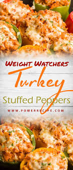 Turkey Stuffed Peppers All About Your Power Recipes Stuffed Peppers Peppers Recipes Stuffed Peppers Turkey
