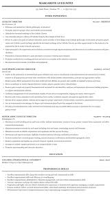 athletic director resume sample