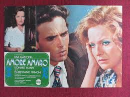 AMORE AMARO ITALIAN FOTOBUSTA POSTER LISA GASTONI LEONARD MANN 1974 Movie  Posters