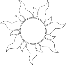 These stock designs are available to use in commercial projects after licensing. Sun Outline Clipartion Com