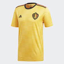 Mertens (16e), meunier (18e, 61, 67e), lukaku (21e, 38e, 84e sp), witsel (27e) et hazard meunier guide la belgique. Maillot Belgique Exterieur Coupe Du Monde 2018 Jaune Maillot De Foot Belgique Maillot De Foot Coupe Du Monde