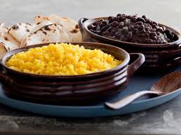 Pinto beans, black beans, romaine lettuce, tomatoes, cheese, and corn chips are all tossed in catalina salad dressing for the perfect side dish in five minutes or less. Mexican Side Dish Recipes Beans Rice Salads More Cooking Channel Cooking Channel Recipes Menus Cooking Channel