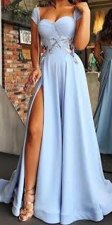 Blue A Line Sweetheart Cheap Modest Unique Hot Sale Prom Dresses Evening Dresses Pd0910 Light Blue Prom Dress Blue Evening Dresses Prom Dresses Blue