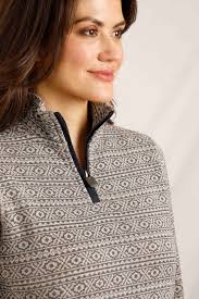 Isobel 1/4 Zip Recycled Soft Knit Ecru