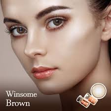 Winsome Brown Coloured Korean Contact Lenses