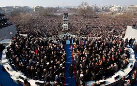 Here's an image taken at about. Photos Show The Difference In Crowd Size Between Donald Trump S Inauguration And Barack Obama S Inauguration
