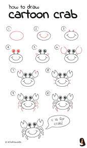 Creative drawing ideas for beginners step by step. Crab Drawing Ideas Einfaches Fur Kinder Lassen Perfekt Schritt Sie Uns Wie Zeichne Easy Drawings For Kids Easy Drawings For Beginners Easy Drawings