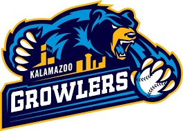 Kalamazoo Growlers Primary Logo Sports Logo Design Sports Logo Sports Graphic Design