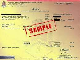 Kemukakan borang di kaunter jabatan pelesenan. Jabatan Pelesenan Dan Pembangunan Penjaja