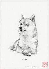 You can edit any of drawings via our online image editor before downloading. Doge 5 X 7 Print Doge Drawing Many Art So Artwork Such Internet Much Shiba Inu Very Shibe Such Decor Wow In 2021 Cartoon Drawings Drawings Pokemon Drawings