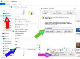 Download the latest version of internet download manager for windows. How To Change Default Downloads Folder Location In Windows 10 Pcmobitech