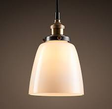 Milk Glass Cloche Filament Pendant Restoration Hardware Comes In Polished Nickle Too Glass Cloche Glass Pendant Lamp Glass Ball Pendant