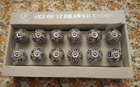 We did not find results for: Casa Decor Home Design Gray Blue Ceramic Drawer Knobs Set Of 12 New In Box Ebay