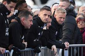 Kasper schmeichel was outside the king power stadium as the helicopter burned in the car parkcredit: Leicester Helicopter Crash Kasper Schmeichel Saw Some Terrible Things Manager Claude Puel Says In Emotional Press Conference