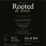 Rooted & Real - A Come As You Are Grounding Circle