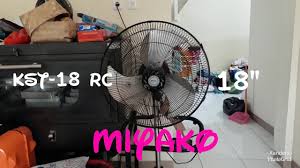 Kipas ini dapat anda jadikan desk fan atau stand fan. 18 Miyako Industrial Stand Fan By Denzel Drouinvoker