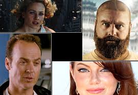 Keaton, Stone y Galifianakis en Birdman de Alejandro González Iñárritu