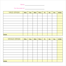 Family Chore Chart And Task List Template For Your