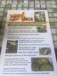 (1.78 mi) hampton inn & suites . Menu At La Cocina De Alicia Restaurant Chicago W Division St