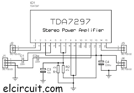 Car and home audio amplifiers with datasheets below every circuit diagram. Tda7297 Diy Stereo Power Amplifier Electronic Circuit