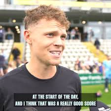 Ethan Brookes gives his reaction to today's game.