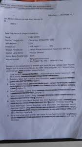 Contoh surat lamaran kerja cpns kejaksaan pendidikan dasar riwayat hidup pendidikan. Kanwil Kemenkumham Jabar On Twitter Contoh Surat Lamaran Hal 1