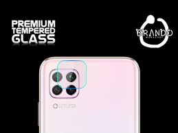 And it's bigger that the actual screen. Brando Workshop Premium Tempered Glass Protector Huawei P40 Lite Rear Camera