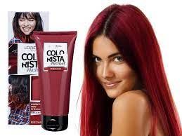 Temporary hair color and wash out hair color are one and the same. L Oreal Colorista Washout Cream Hair Color Red Model Microsoft Paint Red Hair Loreal Wash Out Hair Color Best Hair Dye