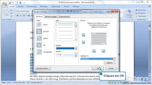 Comment Modifier Les Bordures De Page Et De Paragraphe Avec Word 2007 Youtube